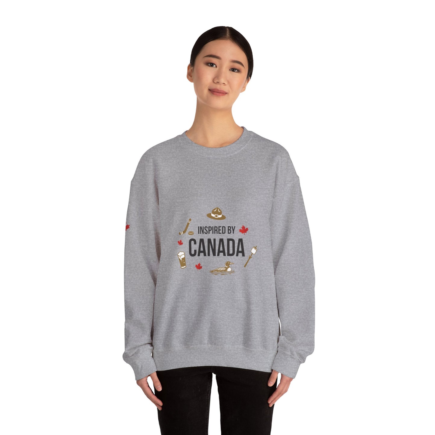 Inspired By Canada Crewneck Sweatshirt
