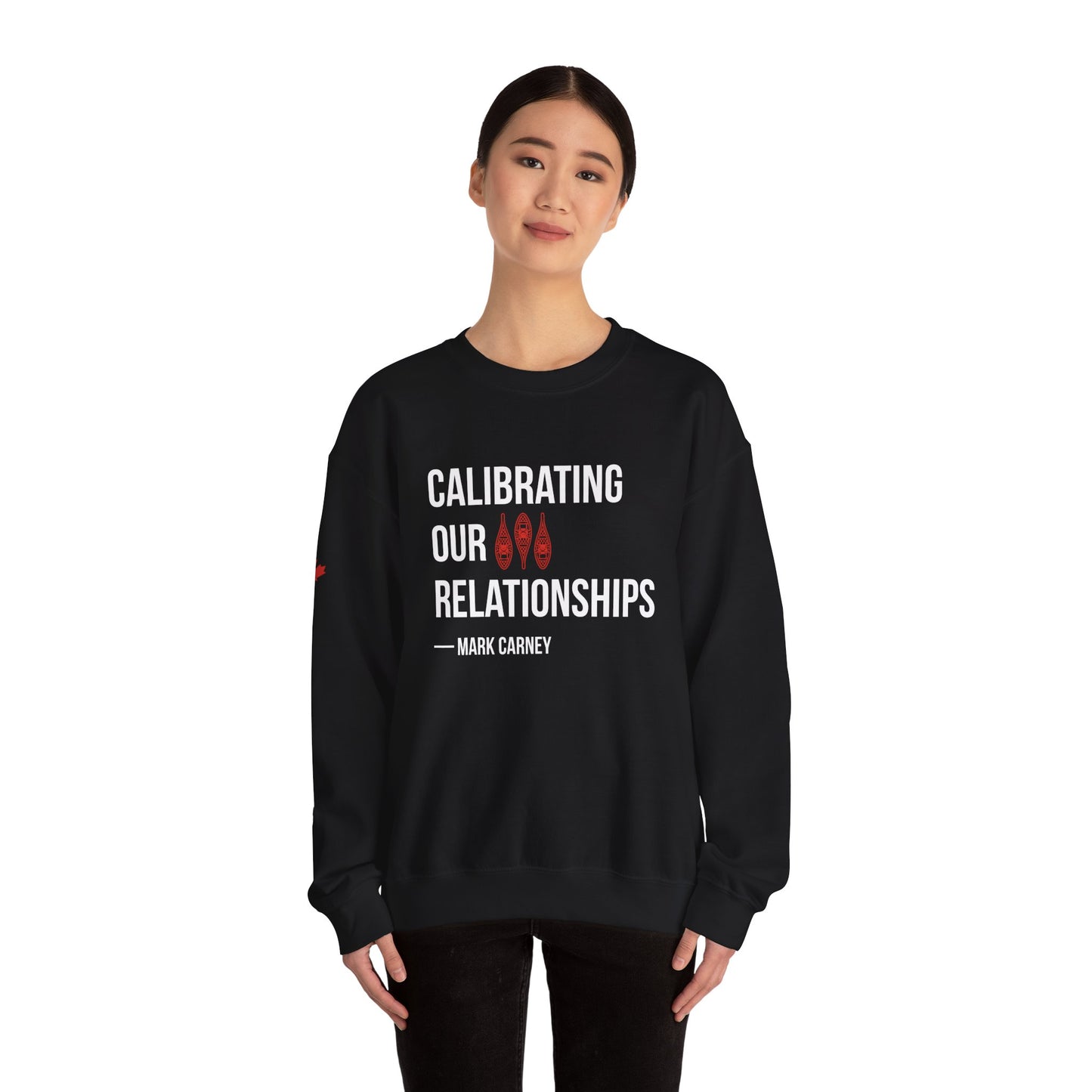 Calibrating Our Relationships Crewneck Sweatshirt