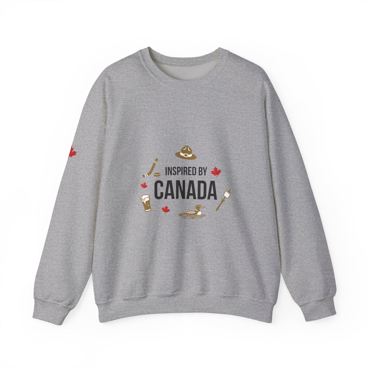 Inspired By Canada Crewneck Sweatshirt