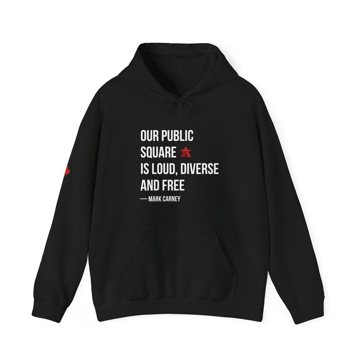 Our Public Square Is Loud, Diverse and Free Hoodie