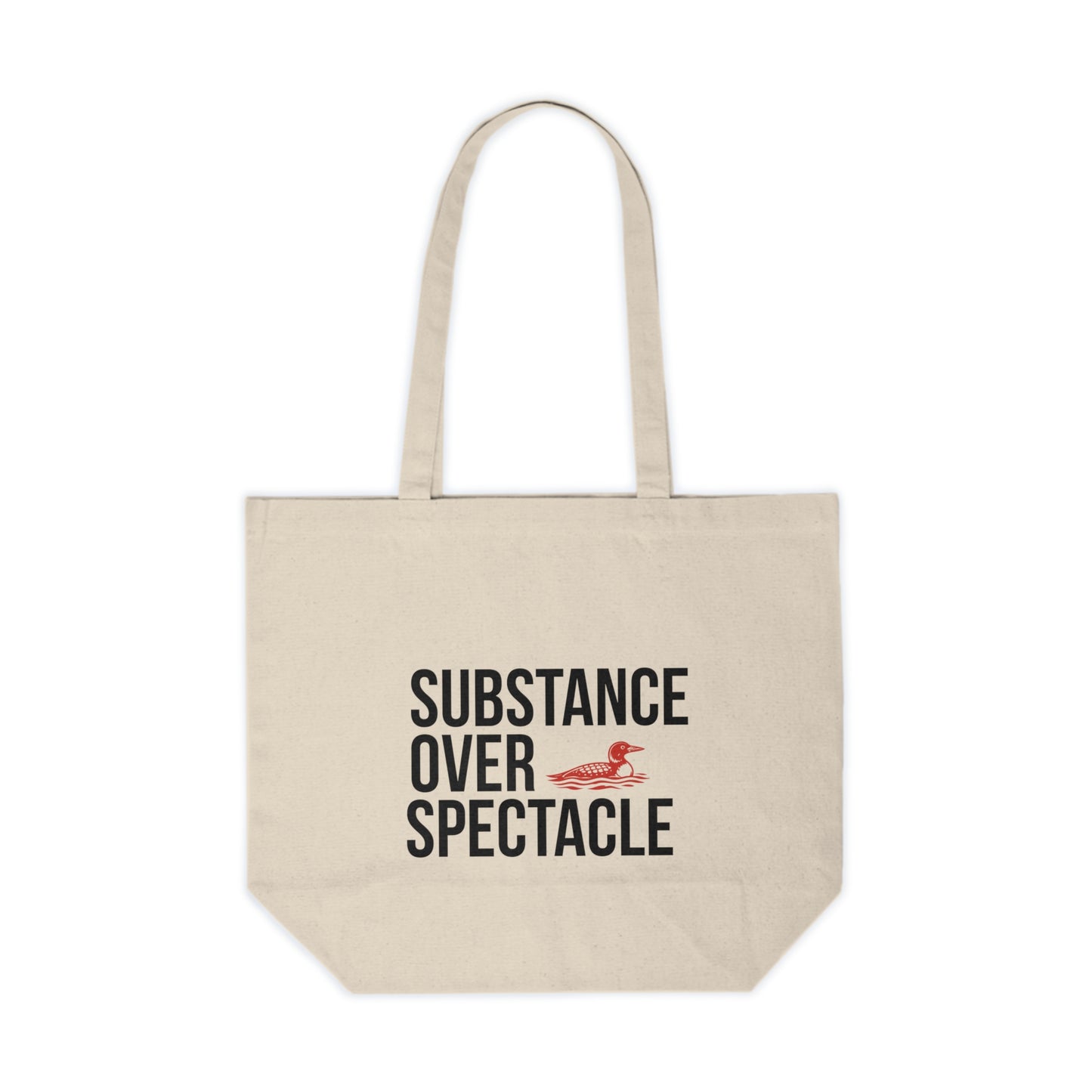 Substance Over Spectacle Tote Bag