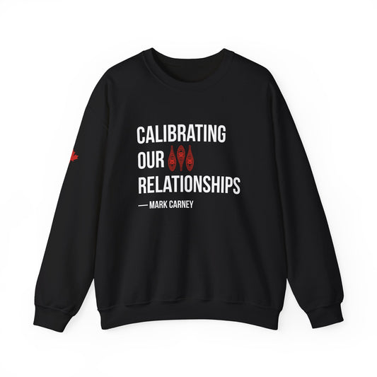 Calibrating Our Relationships Crewneck Sweatshirt