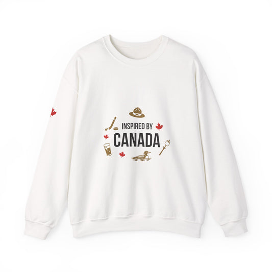 Inspired By Canada Crewneck Sweatshirt