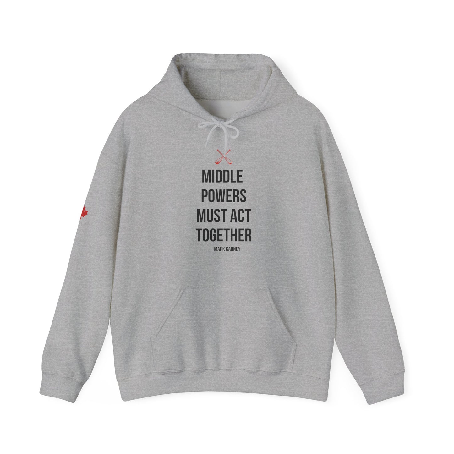 Middle Powers Must Act Together Hoodie