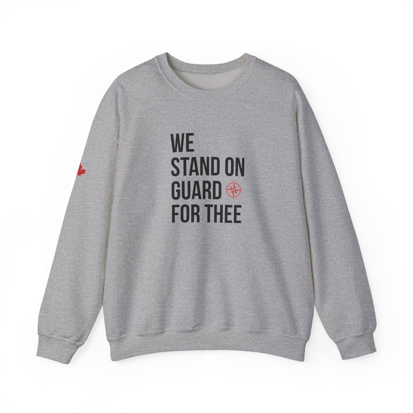 We Stand On Guard For Thee Crewneck Sweatshirt