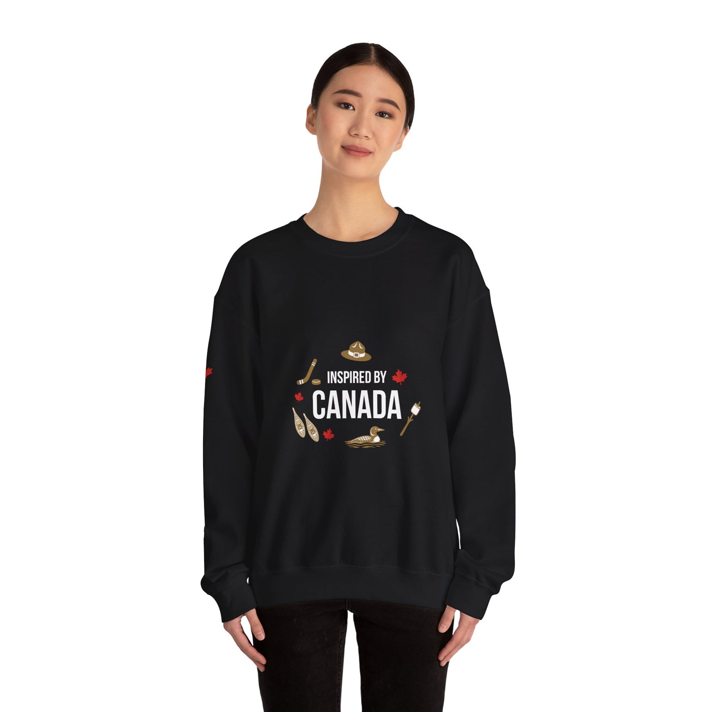 Inspired By Canada Crewneck Sweatshirt