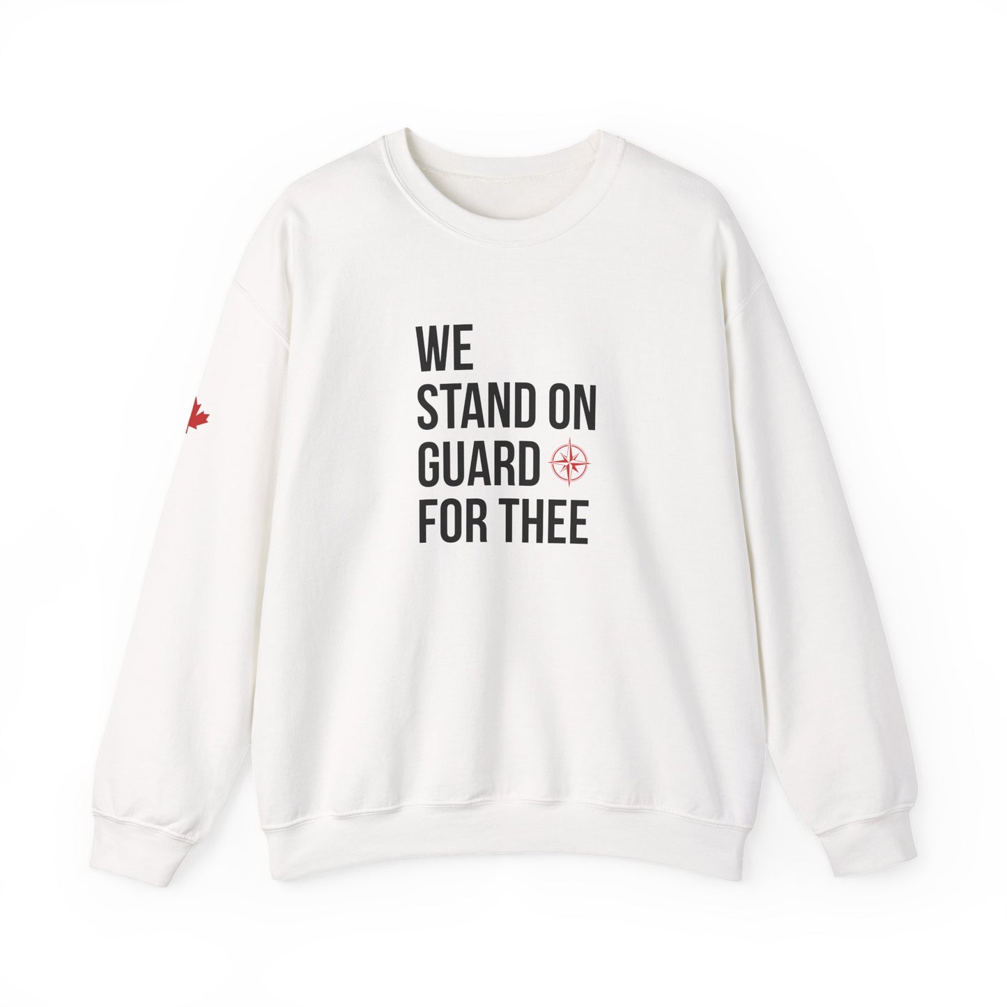 We Stand On Guard For Thee Crewneck Sweatshirt