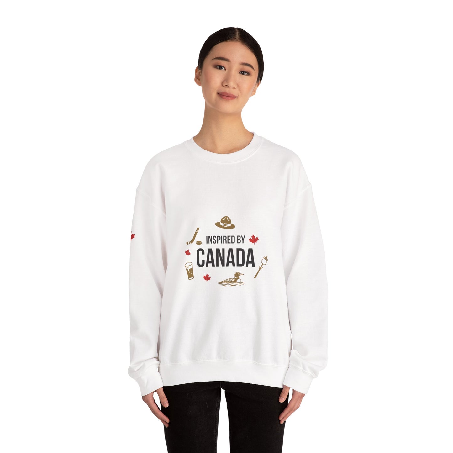 Inspired By Canada Crewneck Sweatshirt