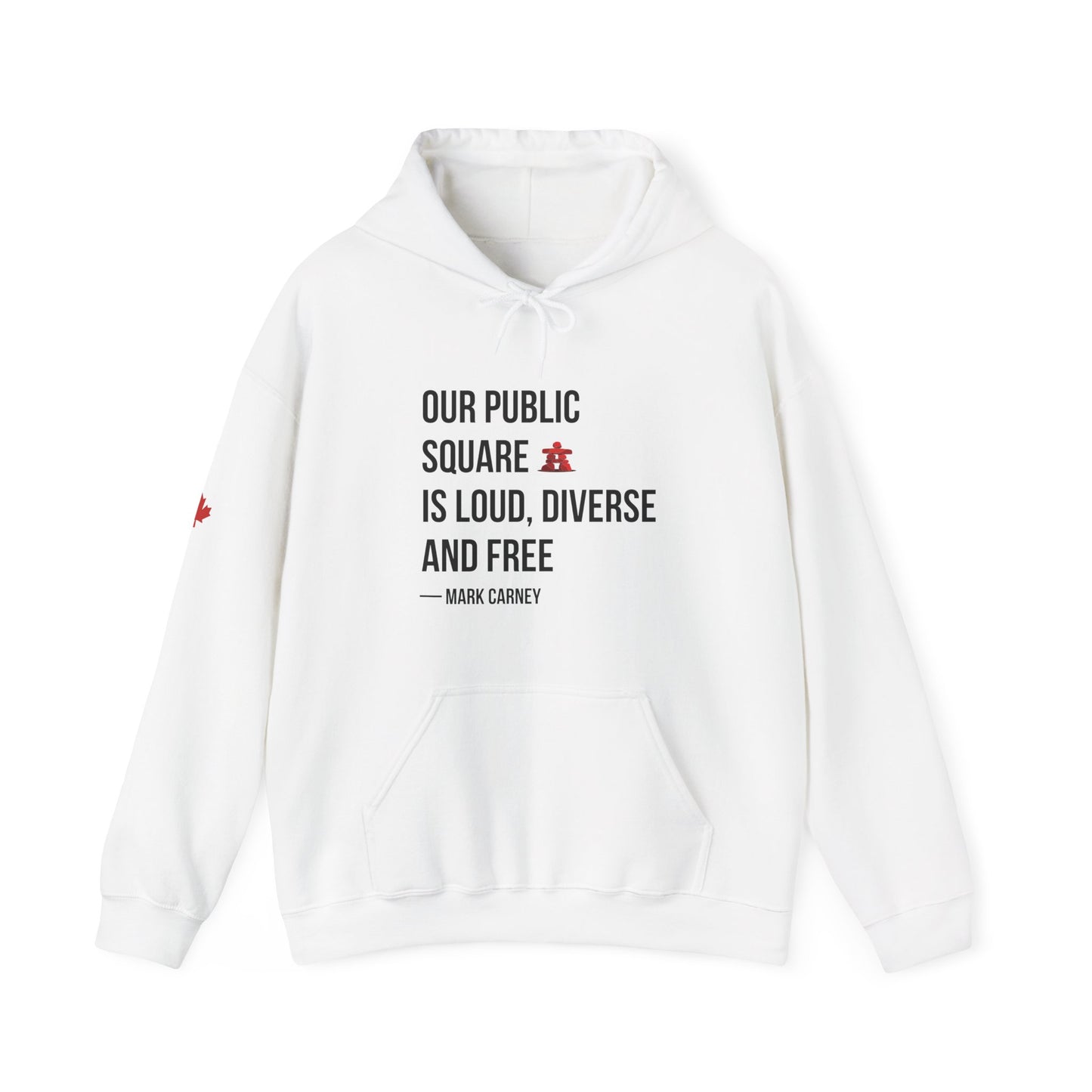 Our Public Square Is Loud, Diverse and Free Hoodie