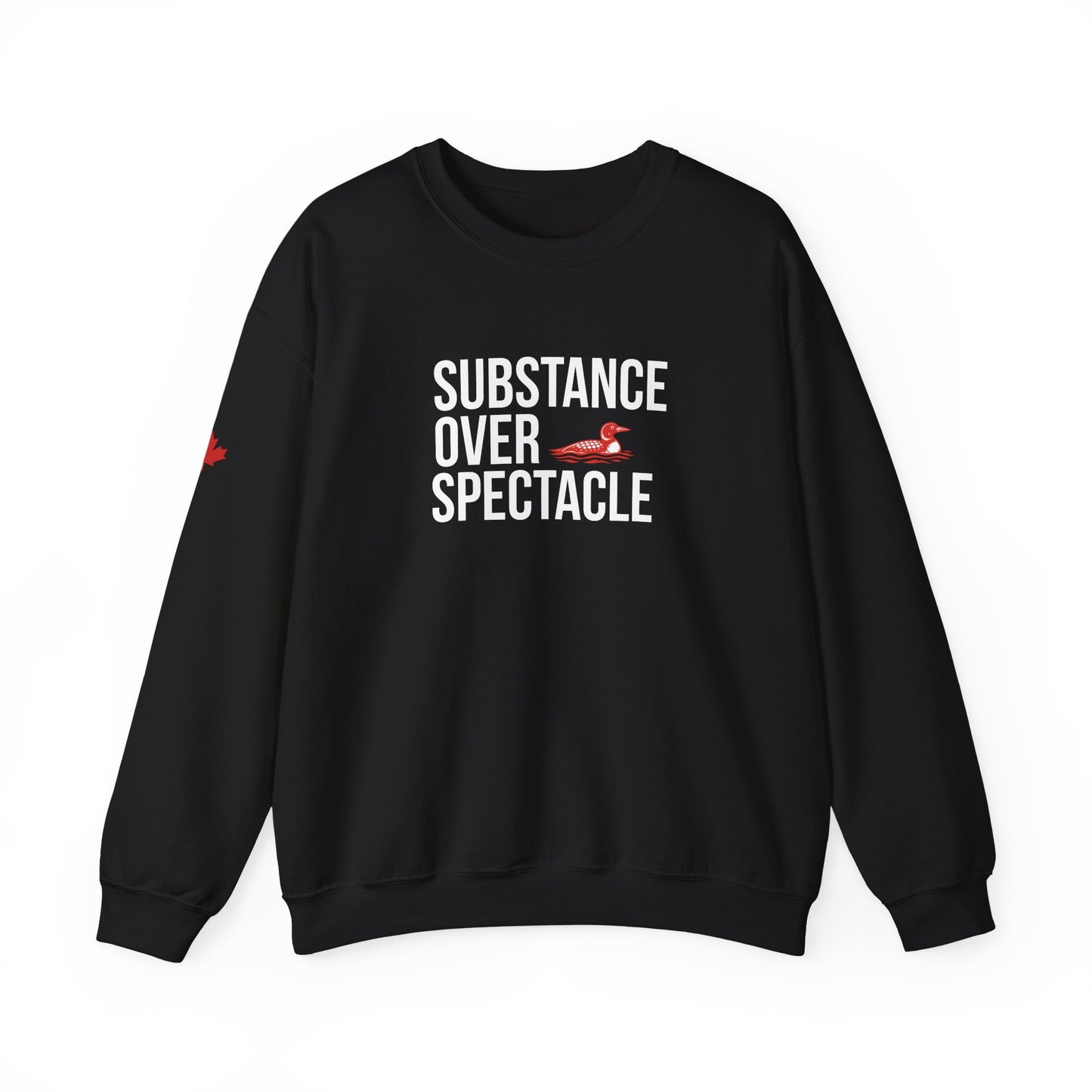Substance Over Spectacle Crewneck Sweatshirt