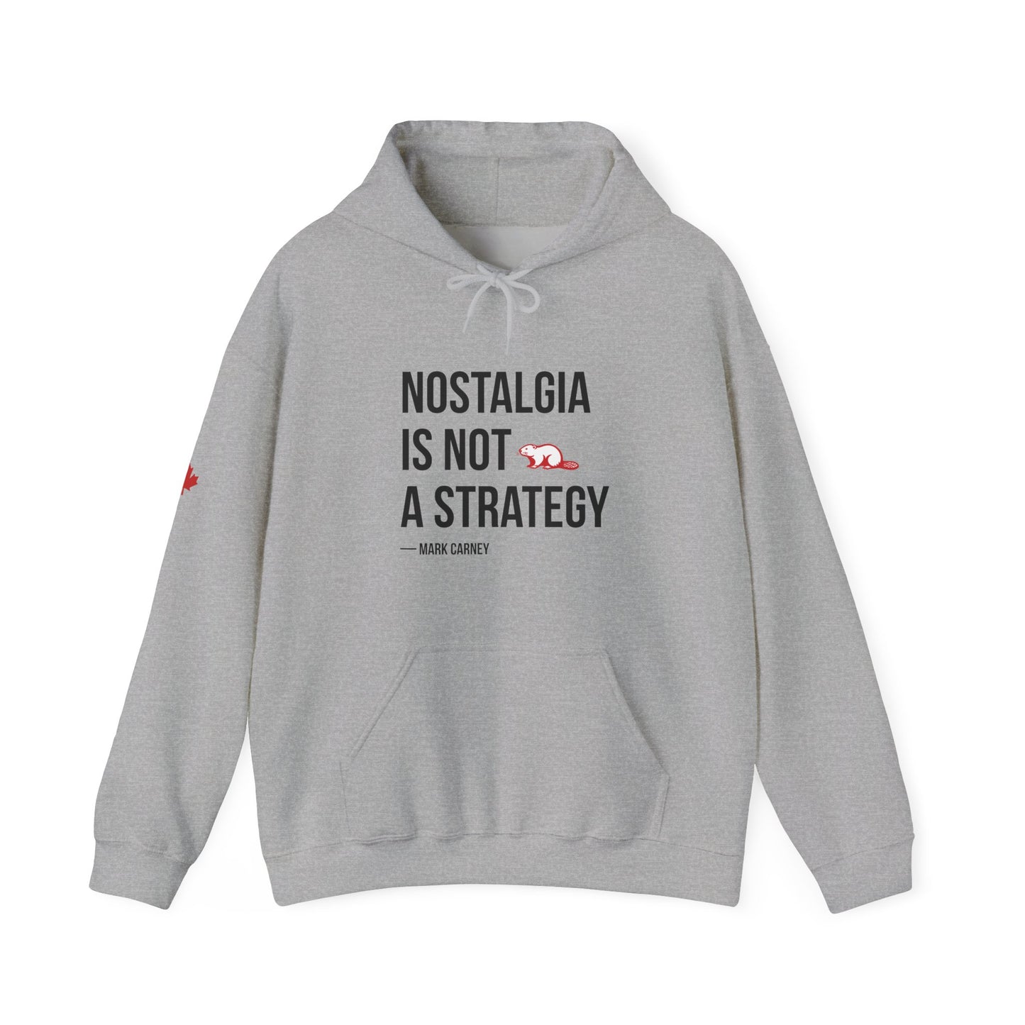 Nostalgia Is Not A Strategy Hoodie