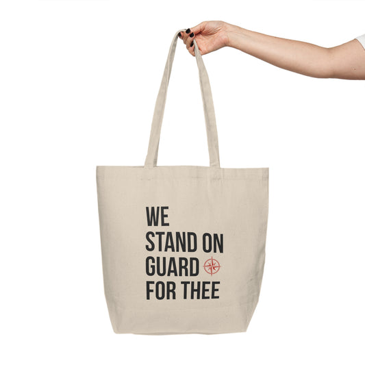 We Stand On Guard For Thee Tote Bag