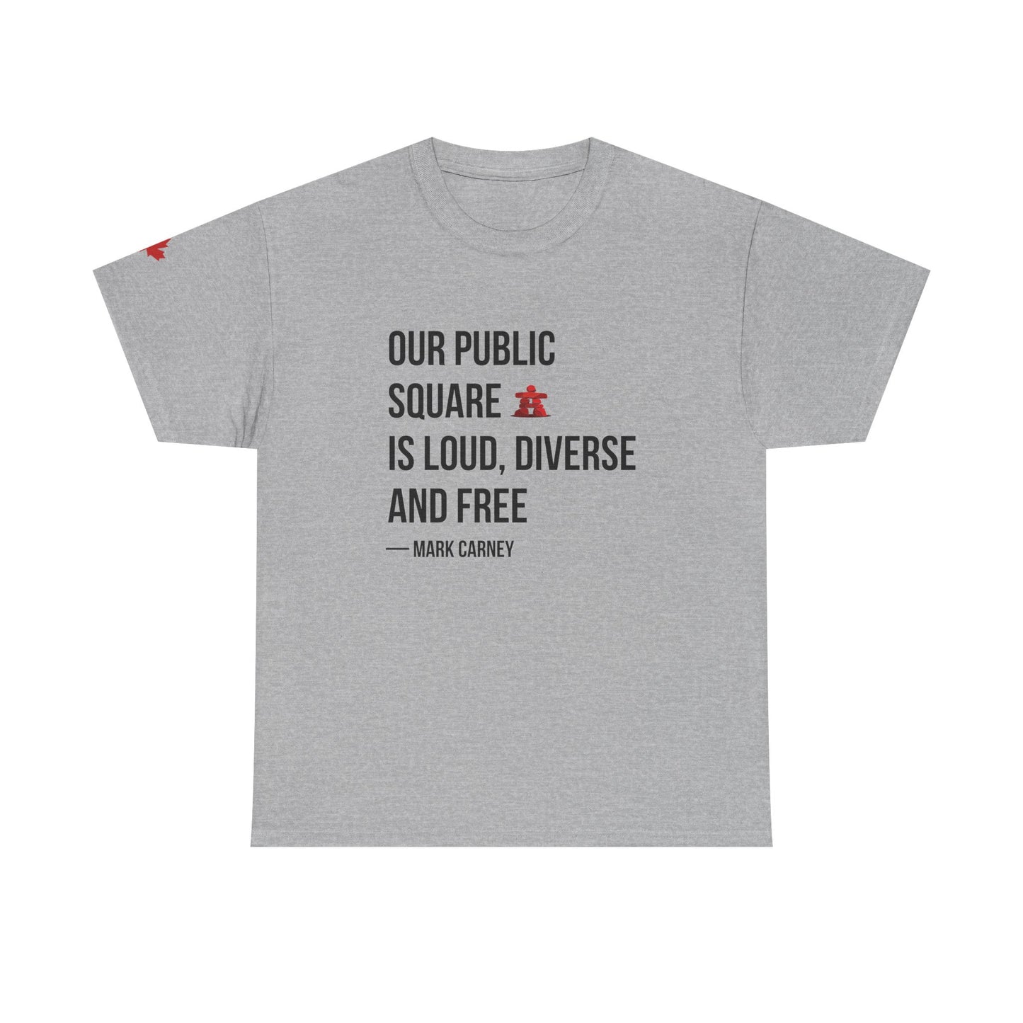 Our Public Square is Loud, Diverse, and Free T-Shirt